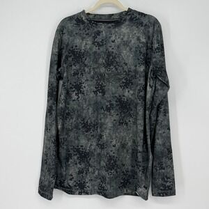 686 Six Eight Six Mens First Layer Insulation Camo Long Sleeve Shirt Large